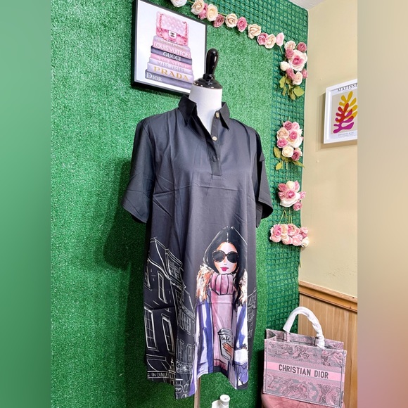 🌷Whole Sale Price Firm New polo mini dress can fit Sm up to L very nice design! - Picture 3 of 5